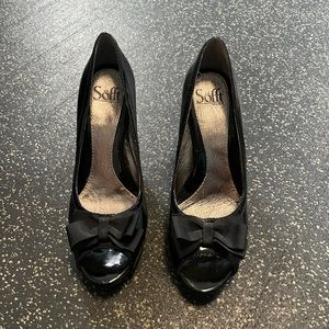 Sofft open toe heels